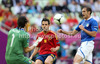 Cesc Fabregas of Spain during UEFA Football Euro 2012 match between Italy and Spain. Match of UEFA Football European Championships 2012 between Italy and Spain was played on Sunday, 10th of June 2012 in Gdansk, Poland.
