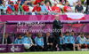 Coach Vincente Del Bosque of Spain during UEFA Football Euro 2012 match between Italy and Spain. Match of UEFA Football European Championships 2012 between Italy and Spain was played on Sunday, 10th of June 2012 in Gdansk, Poland.
