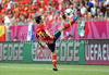 Alvaro Arbeloa of Spain during UEFA Football Euro 2012 match between Italy and Spain. Match of UEFA Football European Championships 2012 between Italy and Spain was played on Sunday, 10th of June 2012 in Gdansk, Poland.
