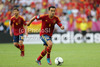 Xavi Hernandez of Spain during UEFA Football Euro 2012 match between Italy and Spain. Match of UEFA Football European Championships 2012 between Italy and Spain was played on Sunday, 10th of June 2012 in Gdansk, Poland.
