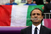 Cesare Prandelli of Italy during UEFA Football Euro 2012 match between Italy and Spain. Match of UEFA Football European Championships 2012 between Italy and Spain was played on Sunday, 10th of June 2012 in Gdansk, Poland.

