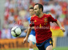 Andres Iniesta of Spain during UEFA Football Euro 2012 match between Italy and Spain. Match of UEFA Football European Championships 2012 between Italy and Spain was played on Sunday, 10th of June 2012 in Gdansk, Poland.
