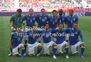 Italian team before start of UEFA Football Euro 2012 match between Italy and Spain. Match of UEFA Football European Championships 2012 between Italy and Spain was played on Sunday, 10th of June 2012 in Gdansk, Poland.
