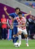 Eduardo of Croatia and Andrea Pirlo of Italy during UEFA Football Euro 2012 match between Italy and Croatia. Match of UEFA Football European Championships 2012 between Italy and Croatia was played on Thursday, 14th of June 2012 in Poznan, Poland.
