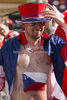 Czech Fans during during UEFA Football Euro 2012 match between. Poland and Czech republic Match of UEFA Football European Championships 2012 between Poland and Czech republic was played on Saturday, 16th of June 2012 in Wroclaw, Poland.
