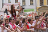  Fans on concert of Ewy Farny and Ewa Farna during UEFA Football Euro 2012 match between. Poland and Czech republic Match of UEFA Football European Championships 2012 between Poland and Czech republic was played on Saturday, 16th of June 2012 in Wroclaw, Poland.
