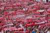Polish Fans during during UEFA Football Euro 2012 match between. Poland and Czech republic Match of UEFA Football European Championships 2012 between Poland and Czech republic was played on Saturday, 16th of June 2012 in Wroclaw, Poland.
