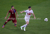 Tomas Sivok of Czech republic and Robert Lewandoski of Poland during UEFA Football Euro 2012 match between Poland and Czech republic. Match of UEFA Football European Championships 2012 between Poland and Czech republic was played on Saturday, 16th of June 2012 in Wroclaw, Poland.
