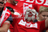 Polish Fans during during UEFA Football Euro 2012 match between Poland and Czech republic. Match of UEFA Football European Championships 2012 between Poland and Czech republic was played on Saturday, 16th of June 2012 in Wroclaw, Poland.
