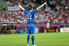 Przemyslaw Tyton of Poland during UEFA Football Euro 2012 match between Poland and Czech republic. Match of UEFA Football European Championships 2012 between Poland and Czech republic was played on Saturday, 16th of June 2012 in Wroclaw, Poland.
