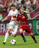 Lukasz Piszczek of Poland and Vaclav Pilar of Czech republic during UEFA Football Euro 2012 match between Poland and Czech republic. Match of UEFA Football European Championships2012 between Poland and Czech republic was played on Saturday, 16th of June 2012 in Wroclaw, Poland.
