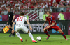Jakub Blaszczykowski of Poland and David Limersky of Czech republic during UEFA Football Euro 2012 match between Poland and Czech republic. Match of UEFA Football European Championships 2012 between Poland and Czech republic was played on Saturday, 16th of June 2012 in Wroclaw, Poland.
