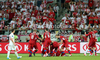 Petr Jiracek of Czech republic celebrating gol of Petr Jiracek during UEFA Football Euro 2012 match between Poland and Czech republic. Match of UEFA Football European Championships 2012 between Poland and Czech republic was played on Saturday, 16th of June 2012 in Wroclaw, Poland.
