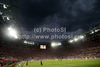 Storm over stadium during UEFA Football Euro 2012 match between Poland and Czech republic. Match of UEFA Football European Championships 2012 between Poland and Czech republic was played on Saturday, 16th of June 2012 in Wroclaw, Poland.
