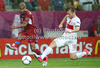 Theodor Gebre Selassie of Czech republic and Jakup Blaszckykowski of Poland during UEFA Football Euro 2012 match between Poland and Czech republic. Match of UEFA Football European Championships 2012 between Poland and Czech republic was played on Saturday, 16th of June 2012 in Wroclaw, Poland.
