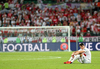Sebastian Boenisch of Poland sad after UEFA Football Euro 2012 match between Poland and Czech republic Match. of UEFA Football European Championships 2012 between Poland and Czech republic was played on Saturday, 16th of June 2012 in Wroclaw, Poland.
