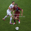 Rafal Murawski of Poland and Jaroslav Plasil of Czech republic during UEFA Football Euro 2012 match between Poland and Czech republic. Match of UEFA Football European Championships 2012 between Poland and Czech republic was played on Saturday, 16th of June 2012 in Wroclaw, Poland.
