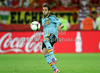 Jordi Alba of Spain during UEFA Football Euro 2012 match between Croatia and Spain. Match of UEFA Football European Championships 2012 betweenCroatia and Spain was played on Monday, 18th of June 2012 in Gdansk, Poland.

