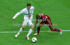 Christiano Ronaldo of Portugal, Theodor Gebre Selassie of Czech republic during UEFA Football Euro 2012 quaterfinal match between Czech republic and Portugal. Match of UEFA Football European Championships 2012 between Czech republic and Portugal was played on Thursday, 22th of June 2012 in Gdansk, Poland.
