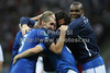 Italy celebrating  after  during UEFA Football Euro 2012 semi final match between  Italy and Germany. Match of UEFA Football European Championships 2012 between Italy and Germany was played on Thursday, 28th of June 2012 in Warsaw, Poland.
