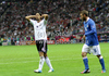 Sami Khedira of Germany, Daniele De Rossi of Italy during UEFA Football Euro 2012 semi final match between  Italy and Germany. Match of UEFA Football European Championships 2012 between Italy and Germany was played on Thursday, 28th of June 2012 in Warsaw, Poland.
