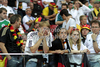 German fans during UEFA Football Euro 2012 semi final match between  Italy and Germany. Match of UEFA Football European Championships 2012 between Italy and Germany was played on Thursday, 28th of June 2012 in Warsaw, Poland.
