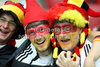 German fans during UEFA Football Euro 2012 semi final match between  Italy and Germany. Match of UEFA Football European Championships 2012 between Italy and Germany was played on Thursday, 28th of June 2012 in Warsaw, Poland.
