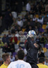Goalie Elvis Dzafic of Slovenia in action during UEFA U-21 Euro 2013 qualification football match between Slovenia and Sweden. Match between Slovenia and Sweden was played in Ljudski Vrt arena in Maribor, Slovenia, on Thursday, 6th of September 2012.
