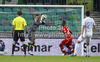 Goalie Diego Benaglio of Switzerland in action during FIFA World cup 2014 qualification football match between Slovenia and Switzerland. Match between Slovenia and Switzerland was played in Stozice arena in Ljubljana, Slovenia, on Friday, 7th of September 2012.
