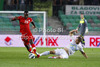 Johan Djourou of Switzerland (L) and Tim Matavz of Slovenia (R) during FIFA World cup 2014 qualification football match between Slovenia and Switzerland. Match between Slovenia and Switzerland was played in Stozice arena in Ljubljana, Slovenia, on Friday, 7th of September 2012.

