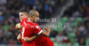 Gokhan Inler of Switzerland celebrates his goal during FIFA World cup 2014 qualification football match between Slovenia and Switzerland. Match between Slovenia and Switzerland was played in Stozice arena in Ljubljana, Slovenia, on Friday, 7th of September 2012.
