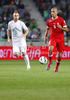 Eren Derdiyok of Switzerland during FIFA World cup 2014 qualification football match between Slovenia and Switzerland. Match between Slovenia and Switzerland was played in Stozice arena in Ljubljana, Slovenia, on Friday, 7th of September 2012.
