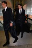 Sebastian Kehl and Robert Lewandowski of Borussia Dortmund arrives at the Stansted Airport before UEFA Champions League final match between FC Bayern Munich and Borussia Dortmund. Team of Borussia Dortmund arrived to Stansted Airport, London, Great Britain on Friday, 24th of May 2013.

