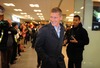 Bastian Schweinsteiger of FC Bayern Munich arrives at the City Airport before UEFA Champions League final match between FC Bayern Munich and Borussia Dortmund. Team of FC Bayern Munich arrived to City Airport, London, Great Britain on Friday, 24th of May 2013.
