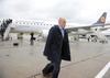 Arjen Robben of FC Bayern Munich arrives at the City Airport before UEFA Champions League final match between FC Bayern Munich and Borussia Dortmund. Team of FC Bayern Munich arrived to City Airport, London, Great Britain on Friday, 24th of May 2013.
