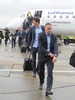 Franck Ribery of FC Bayern Munich arrives at the City Airport before UEFA Champions League final match between FC Bayern Munich and Borussia Dortmund. Team of FC Bayern Munich arrived to City Airport, London, Great Britain on Friday, 24th of May 2013.
