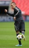 Franck Riberyof FC Bayern Munich during training session on Wembley Stadium, London, Great Britain, prior to the UEFA Champions League final match between FC Bayern Munich and Borussia Dortmund. Training session was held on Wembley stadium in London, Great Britain on Friday, 24th of May 2013.
