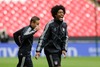 Danteof FC Bayern Munich during training session on Wembley Stadium, London, Great Britain, prior to the UEFA Champions League final match between FC Bayern Munich and Borussia Dortmund. Training session was held on Wembley stadium in London, Great Britain on Friday, 24th of May 2013.
