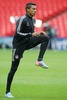 Luiz Gustavoof FC Bayern Munich during training session on Wembley Stadium, London, Great Britain, prior to the UEFA Champions League final match between FC Bayern Munich and Borussia Dortmund. Training session was held on Wembley stadium in London, Great Britain on Friday, 24th of May 2013.
