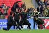 Nuri Sahin during training session on Wembley Stadium, London, Great Britain, prior to the UEFA Champions League final match between FC Bayern Munich and Borussia Dortmund. Training session was held on Wembley stadium in London, Great Britain on Friday, 24th of May 2013.
