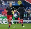 Arjen Robben of FC Bayern Muenchen warming up before UEFA Champions League final match between FC Bayern Munich and Borussia Dortmund. Final match of UEFA Champions League between FC Bayern and Borussia Dortmunad was played on Wembley stadium in London, Great Britain on Saturday, 25th of May 2013.

