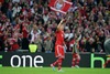 Mario Mandzukic of FC Bayern Muenchen celebrates goal for 1-0 during UEFA Champions League final match between FC Bayern Munich and Borussia Dortmund. Final match of UEFA Champions League between FC Bayern and Borussia Dortmunad was played on Wembley stadium in London, Great Britain on Saturday, 25th of May 2013.
