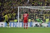Ilkay Guendogan of Borussia Dortmund scores from penalty shot for 1-1 during UEFA Champions League final match between FC Bayern Munich and Borussia Dortmund. Final match of UEFA Champions League between FC Bayern and Borussia Dortmunad was played on Wembley stadium in London, Great Britain on Saturday, 25th of May 2013.
