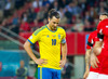 Zlatan Ibrahimovic of Sweden during FIFA World Cup Qualifier Match between Austria and Sweden. FIFA World Cup Qualifier Match between Austria and Sweden was played on Ernst Happel Stadium in Vienna, Austria, on Friday, 7th of June 2013.
