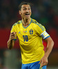 Zlatan Ibrahimovic of Sweden during FIFA World Cup Qualifier Match between Austria and Sweden. FIFA World Cup Qualifier Match between Austria and Sweden was played on Ernst Happel Stadium in Vienna, Austria, on Friday, 7th of June 2013.
