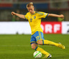 Oscar Wendt of Sweden during FIFA World Cup Qualifier Match between Austria and Sweden. FIFA World Cup Qualifier Match between Austria and Sweden was played on Ernst Happel Stadium in Vienna, Austria, on Friday, 7th of June 2013.
