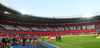 Ernst Happel Stadium during FIFA World Cup Qualifier Match between Austria and Sweden. FIFA World Cup Qualifier Match between Austria and Sweden was played on Ernst Happel Stadium in Vienna, Austria, on Friday, 7th of June 2013.
