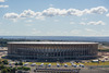 Exterior view of the Estadio Nacional in Brasilia during preliminary reports shooting of the FIFA World Cup Brazil 2014 at the Estadio Nacional, Brasilia, Brazil on Wednesday, 12th of June 2013.
