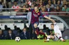 FC Barcelonas Andres Iniesta (center) and AC Milans Ignazio Abate (right) during UEFA Champions League group H match between FC Barcelona and AC Milan at the Camp Nou in Barcelona, Spain on 2013/11/06.
