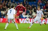 Wales Gareth Bale, action against Finland during the International Friendly match against at the Cardiff City Stadium, Great Britain on 2013/11/16.
